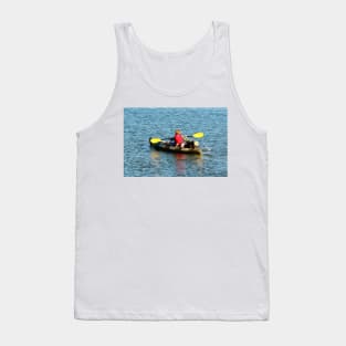 A Boy And His Canoe Tank Top